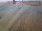 Engineered oak floorboards